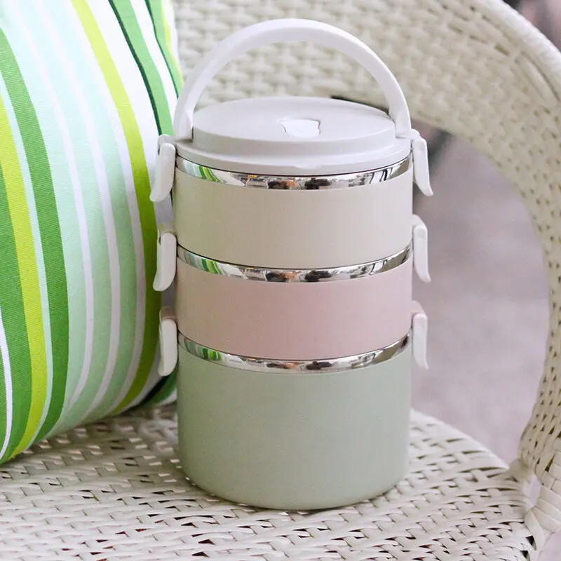 Food Fruit Container Storage Bento Lunch Box Set Stainless Steel Japanese Bento Box Portable Picnic With