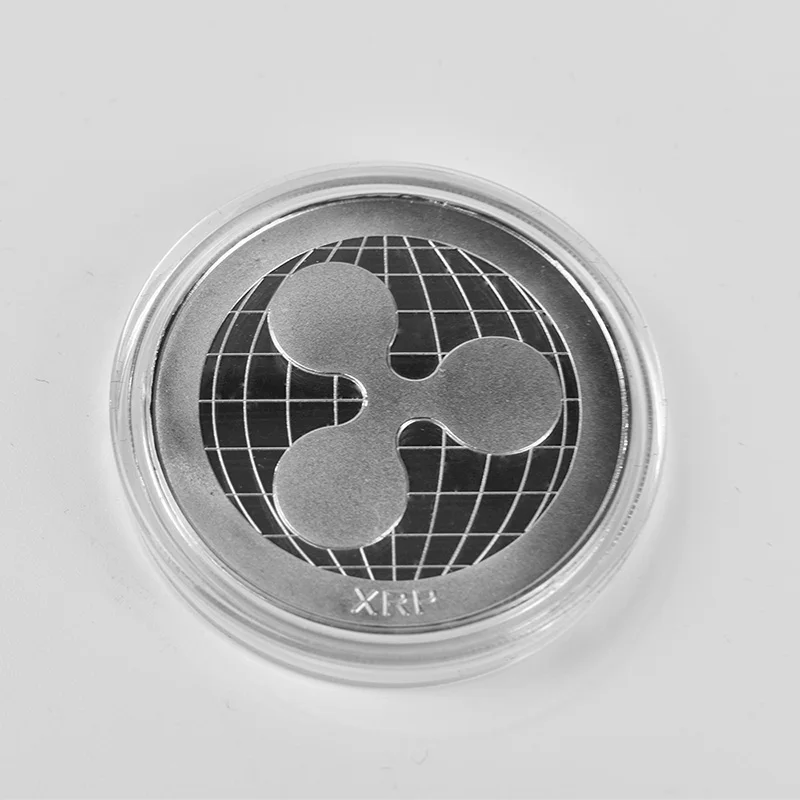 Горячая 1 шт. рябь монета XRP крипто памятная рябь XRP монета