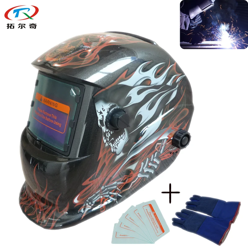 2017 Fashion EN379 Tig Welding Helmet Auto Darkening Best Quality Hi