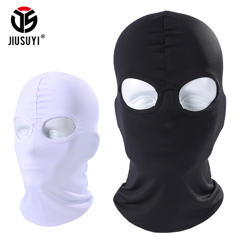 Buy 2 Hole Black Balaclava Hats Military Tactical