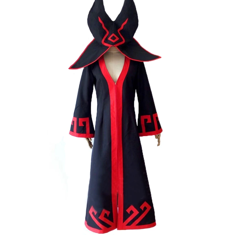 

Черное платье LOL Wicked Lulu the Fae Sorceress, костюм для косплея, C018