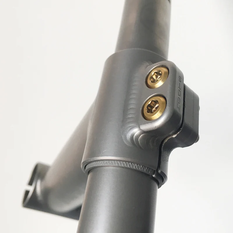 Титановый стержень для руля Silverock редуктор 22 2 мм до 25 4 мини ручки Brompton P