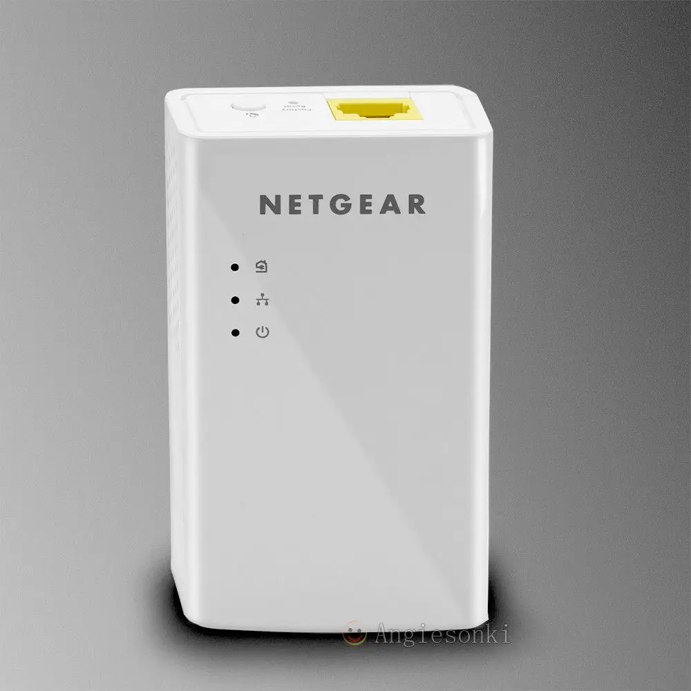 Netgear PowerLINE 1000(PLW1000-100NAS) точка доступа и адаптер, Розничная коробка! 802.11ac 1000 Мбит/с 1 Gigabit RJ-45