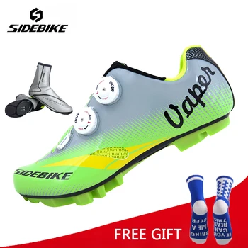

Sidebike Professional Cycling Shoes Mountain Bicycle Racing shoes Self-Locking Bike sapatilha MTB Shoes zapatillas ciclismo