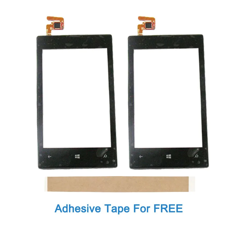 

4.0 Inch For Nokia Lumia 520 525 N520 N525 Touch Screen With Frame Glass Lens Digitizer Front Glass Sensor With Frame With Tape