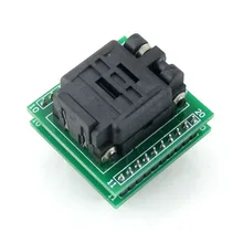 QFN20 для DIP20 адаптер MLF20 MLF20 MLP20 Plastronics 20QN50S14040 QFN IC программирования адаптер Тесты burn-в гнездо 0,5 Шаг