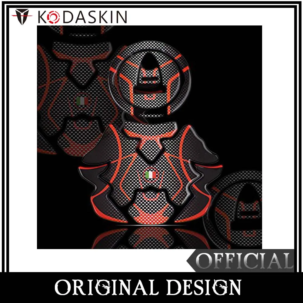 

KODASKIN Motorcycle Gas Cap Fuel Tank Pad Sticker Protection for DUCATI DIAVEL DIAVEL1200 XDIAVEL