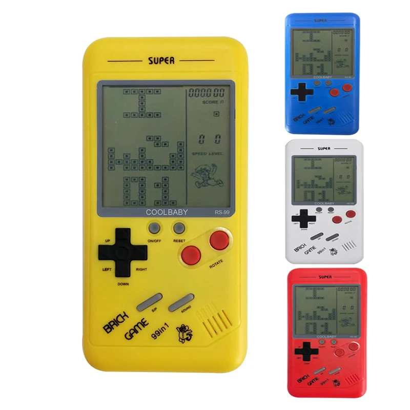 Children Puzzle game Classic Tetris game console Portable Handheld game