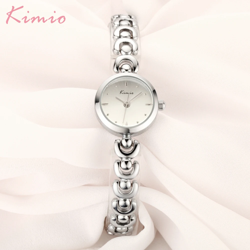 

Kimio Hot Sale Quartz Wristwatches Reloj Mujer Fashion Ladies Watch Small Dial Design Bracelet Strap Gift Box Relogio Feminino