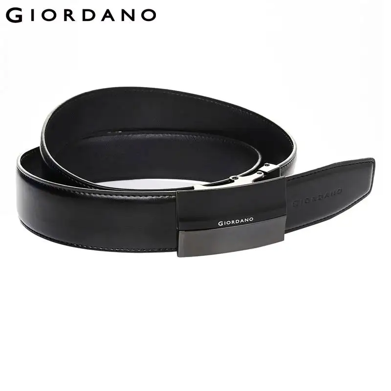 

Giordano Men Belt Leather Auto-buckle Belt Zinc Alloy Buckle Belt Ceinture Homme Erkek Kemer Riemen Heren