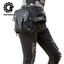 Steel Master Новое поступление стимпанк унисекс мини-сумка для телефона Ретро Рок поясная сумка Готическая дорожная сумка