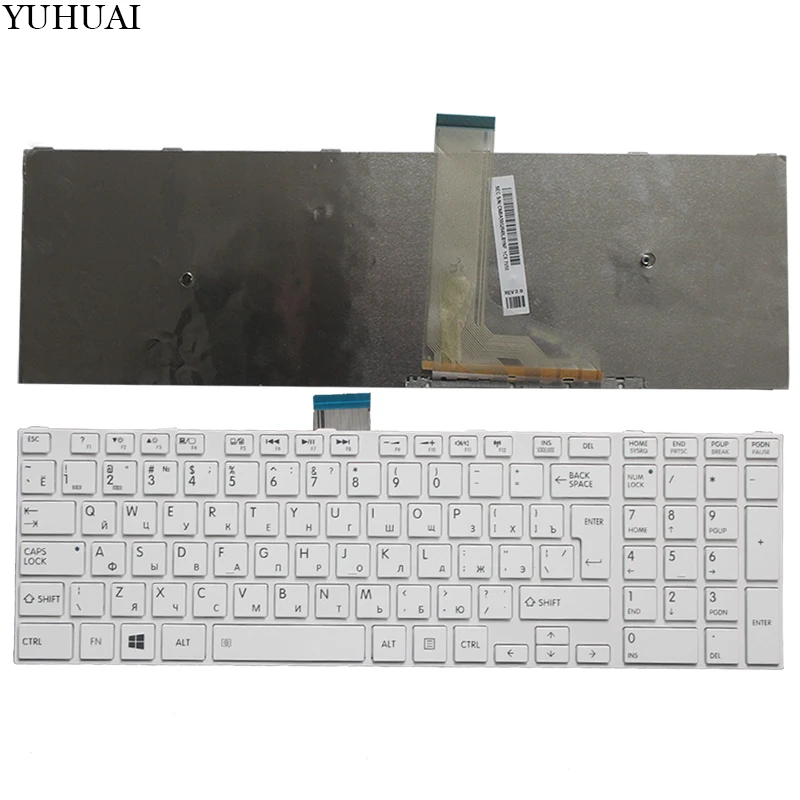 Новая русская клавиатура для ноутбука Toshiba Satellite C50-A C50-A506 C50D-A C55T-A C55-A C55D-A Русская клавиатура