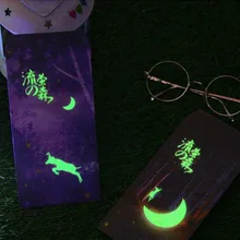 6 листов Письмо Бумага+ 3 шт. Конверты в наборе светящийся красивый лесной милый мультфильм Kawaii бумага корейский канцелярский подарок