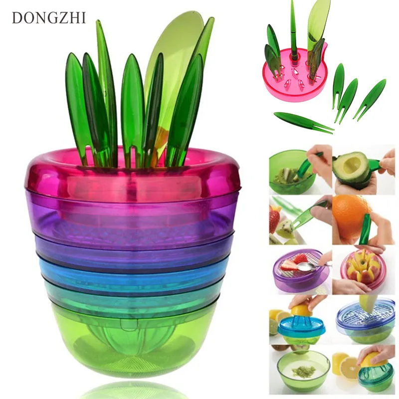 2017 Fashion Plant Fruit Set Multi Functional Kitchen Tools Accessories