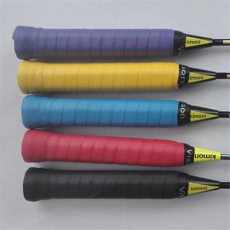 2 قطعة مكافحة للانزلاق العرق تنس مضرب الشريط استيعابها الأغطية مضرب كرة الريشة OverGrip الصيد Skidproof الفرقة قبضة
