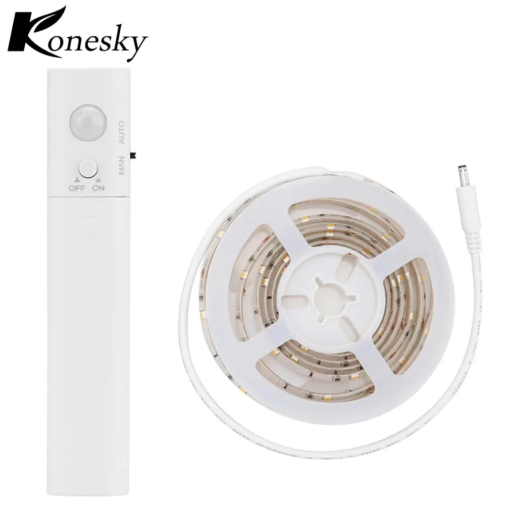 Светодиод двойной режим движения Night Light Гибкая Светодиодные ленты с Сенсор