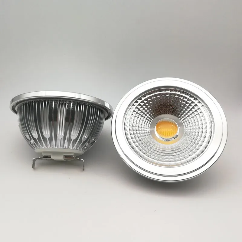Бесплатная доставка AR111 15 Вт Светодиодная лампа COB G53 Led 85 260 в Светодиодный