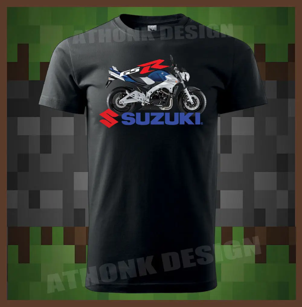 2018 Motorcycle Suz Gsr 600 T Shirt Gsr 750 2018 Summer T-Shirts for Men T Shirt Hot Sale Clothes Custom T Shirts Online