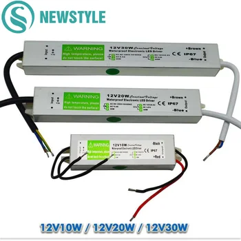 

AC220V DC12V Led Power Supply Waterproof IP67 LED Power adapter lighting Transformers 10W 20W 30W 60W 100W 150W for led strip