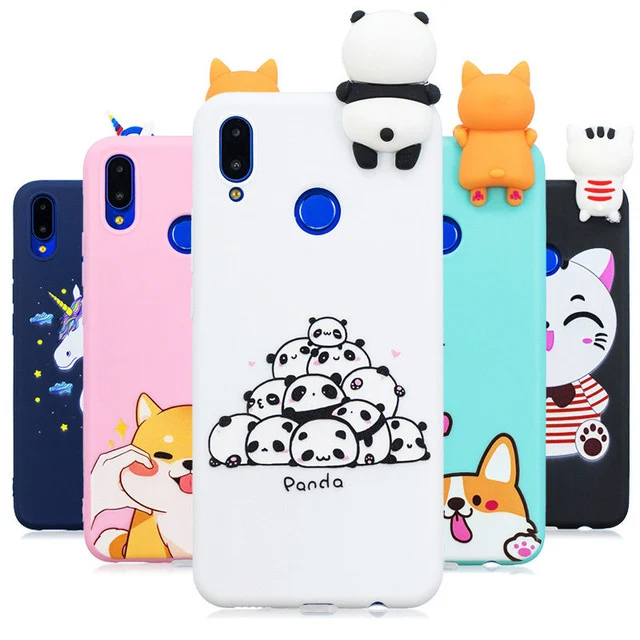 

Nova 3i Case on for HUAWEI Nova 3i Fundas 3D Cartoon Panda Unicorn Soft Silicon Phone Cases Cover for Huawei Nova 3i 3 i Coque