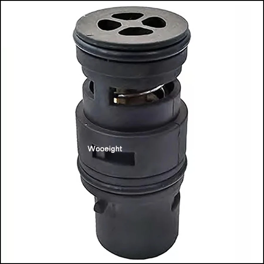 Wooeight 1Pc Black Oil Cooler Radiator Coolant Expansion Thermostat Tank 17111437362 For BMW 320i 323Ci 325i 328i 330i X3 X5 Z4 (1)