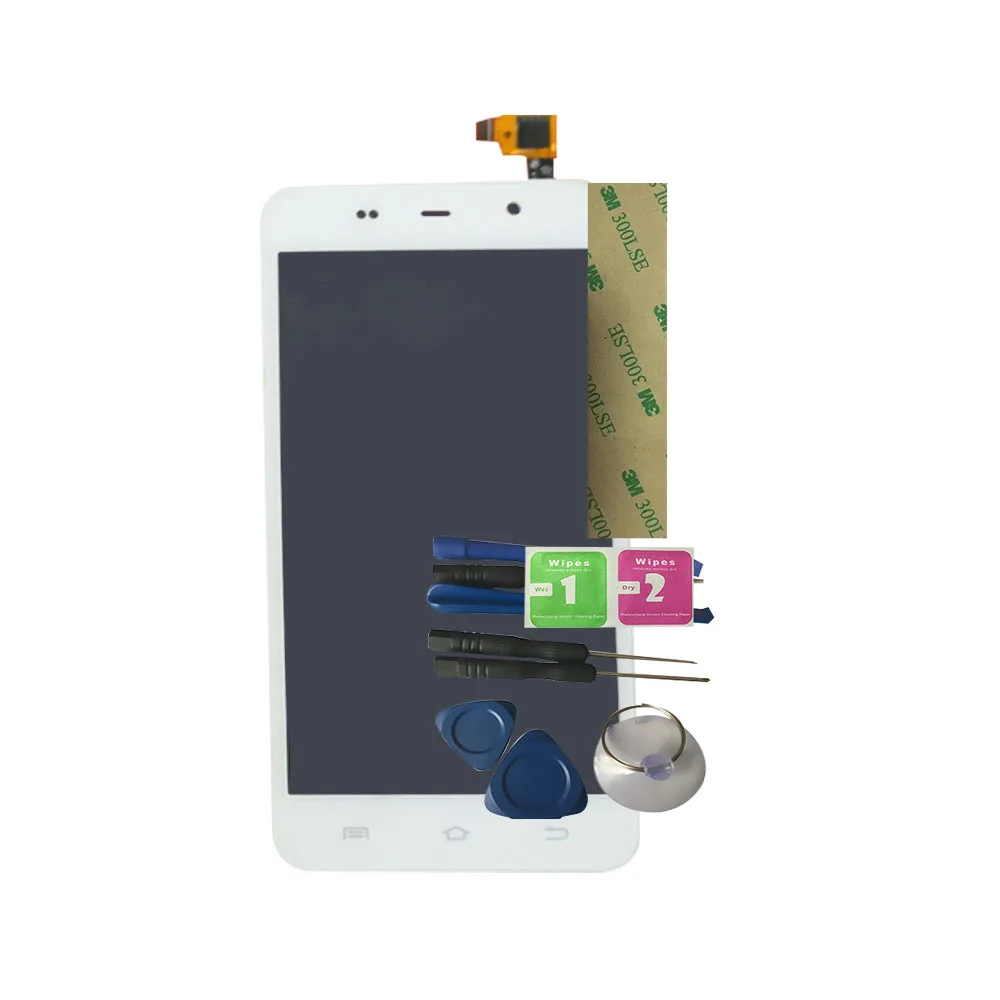 RYKKZ 5.0 Inches For DEXP Ixion MS 5'' Touch Screen With LCD Display Digitizer Replacement Tools+3M Sticker | Мобильные