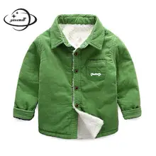 YAUAMDB/рубашка для малышей г., осенне-весенние хлопковые рубашки с длинными рукавами для мальчиков и девочек от 6 до 24 месяцев кашемировые блузки однотонная одежда с рисунком, y45