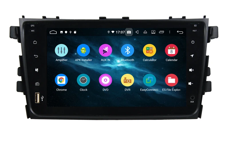 Perfect 8" HD touch screen octa core PX5 Android 9.0 car dvd player for suzuki Alto Celerio Cultus 2015 2016 gps navigation wifi USB 5