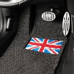 1 компл. ПВХ спереди и сзади полный набор ковриков для автомобилей ковер Авто Интерьер Противоскользящий коврик для BMW Mini Cooper F56 автомобиль