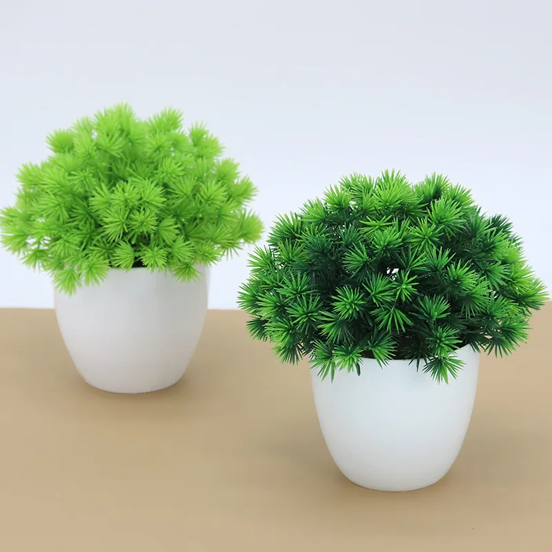 

Artificial Plant Potted Simulation Plant Flower Ball Grass Ball Fake Flower Wedding Home Decor Garden Hotel Decor Decor Bonsai