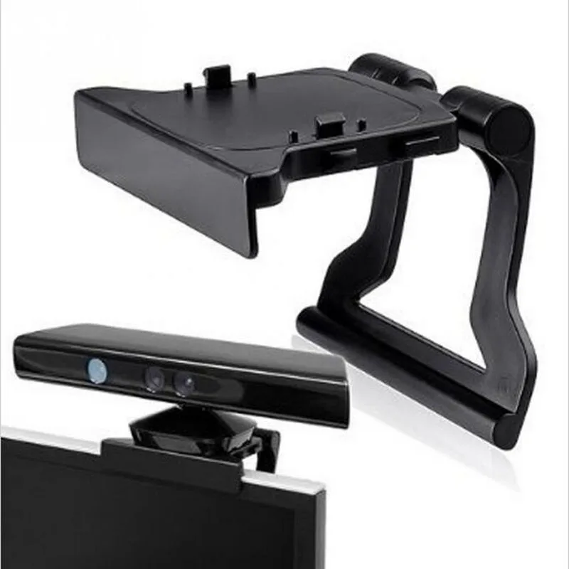 

Adjustable TV Monitor Clip Mount Clamp Foldable Braket for Microsoft Xbox 360 Xbox360 Kinect Sensor Camera Stand Holder