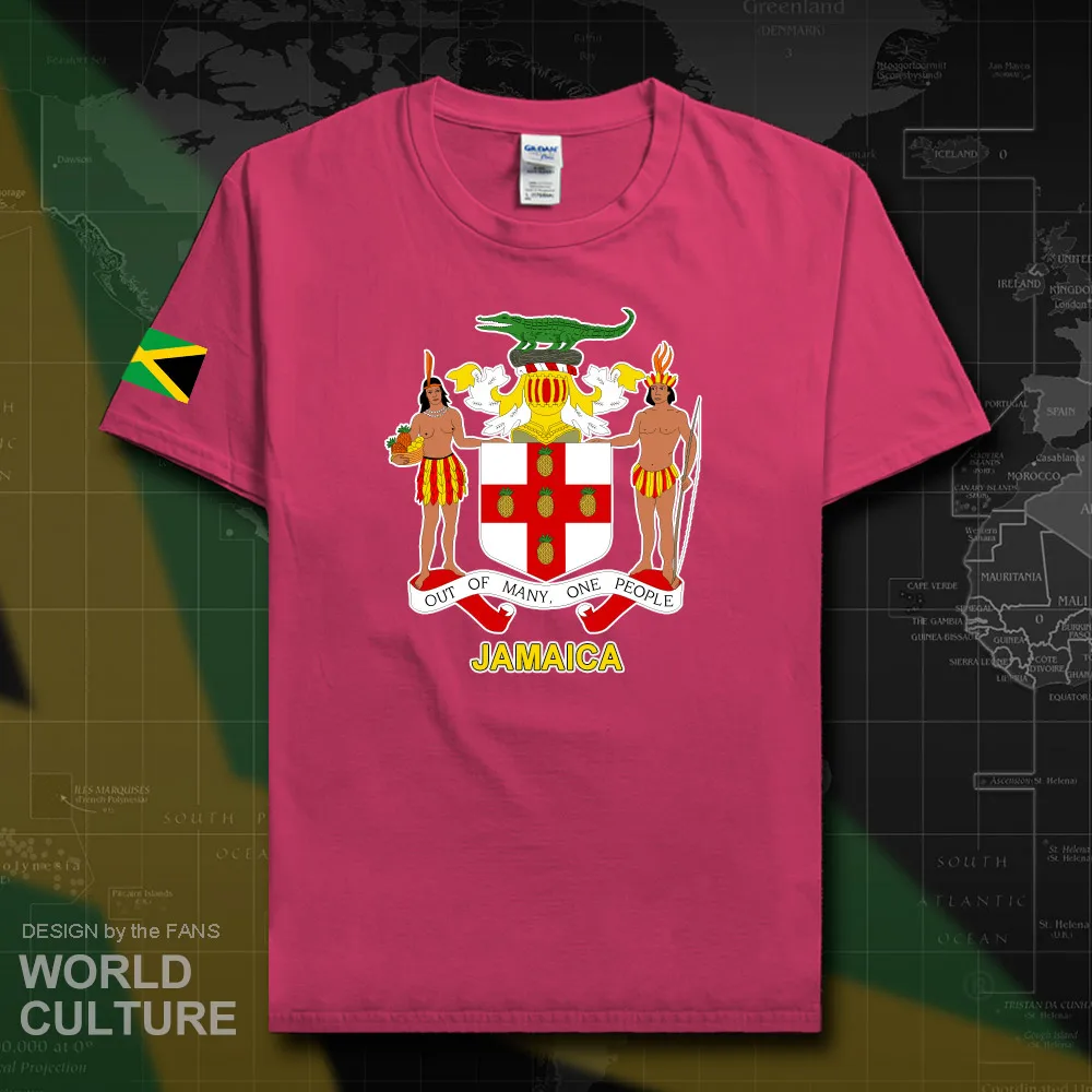 

Jamaica men t shirt fashion 2018 jersey nation team 100% cotton t-shirt clothing tees country sporting summer JAM Jamaican 20