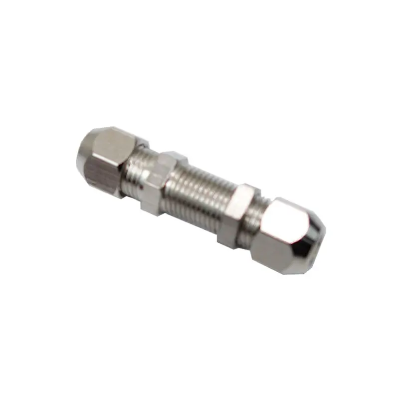 

3PCS Brass Nickel Plated Compression Fitting Union Cross Connector 6 8 10 12 MM OD