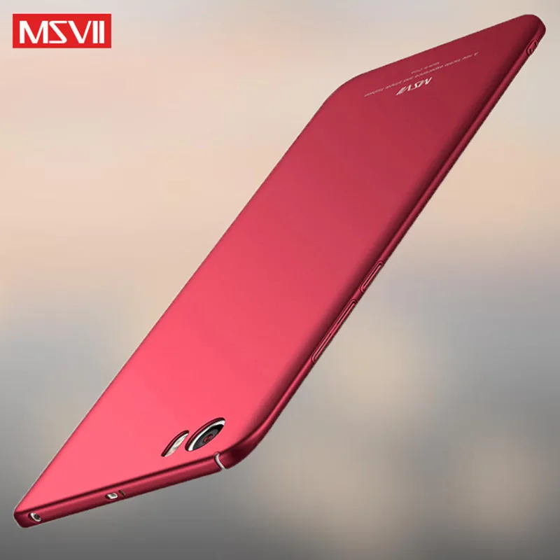 Чехол для Xiaomi mi 5 pro prime чехол MSVII xiomi 5S глобальной версии Жесткий ПК задняя крышка
