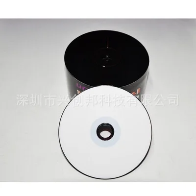 

Wholesale 10 Discs Blank Black and White Printable 700 MB CD-R Discs