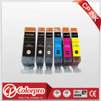 

Free shipping 6pk PGI 525 CLI 526 Compatible ink cartridge For canon PIXMA IP4850/IP4950 IX6550 MG5150/MG5250/MG5350 MX715/MX885