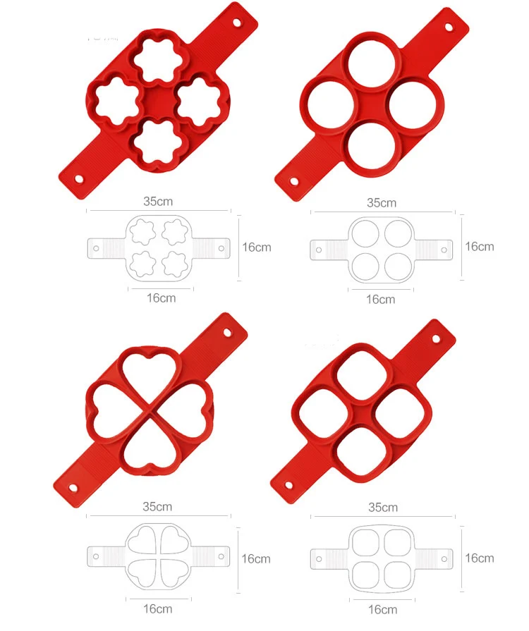 Блинница не прилипающий для готовки инструмент круглый сердце блинница машина яичная сковорода флип яйца кухонные формы для выпечки аксессуары