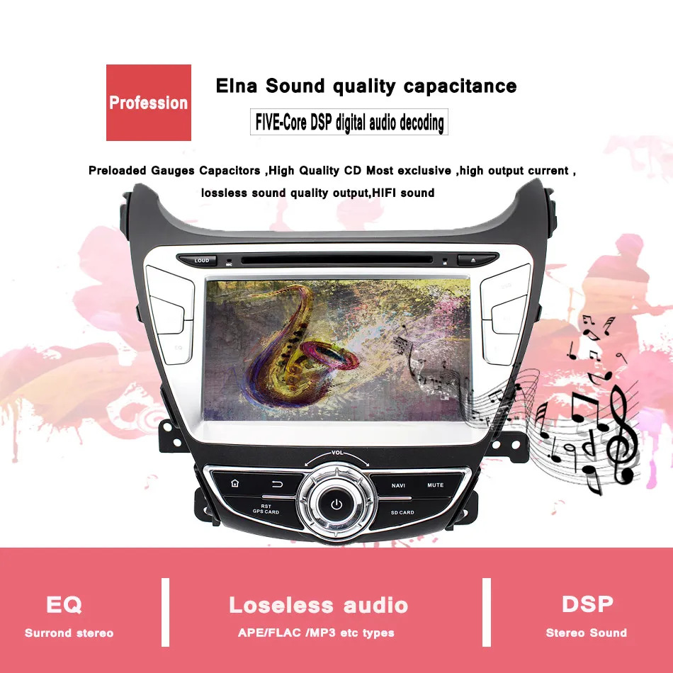 Excellent Octa Core 8" 1024*600 Android 9.0 Car DVD Player Radio Stereo Tape Recorder WIFI GPS Map For Hyundai Elantra Avante 2014 2015 7 Excellent Octa Core 8" 1024*600 Android 9.0 Car DVD Player Radio Stereo Tape Recorder WIFI GPS Map For Hyundai Elantra Avante 2014 2015 7