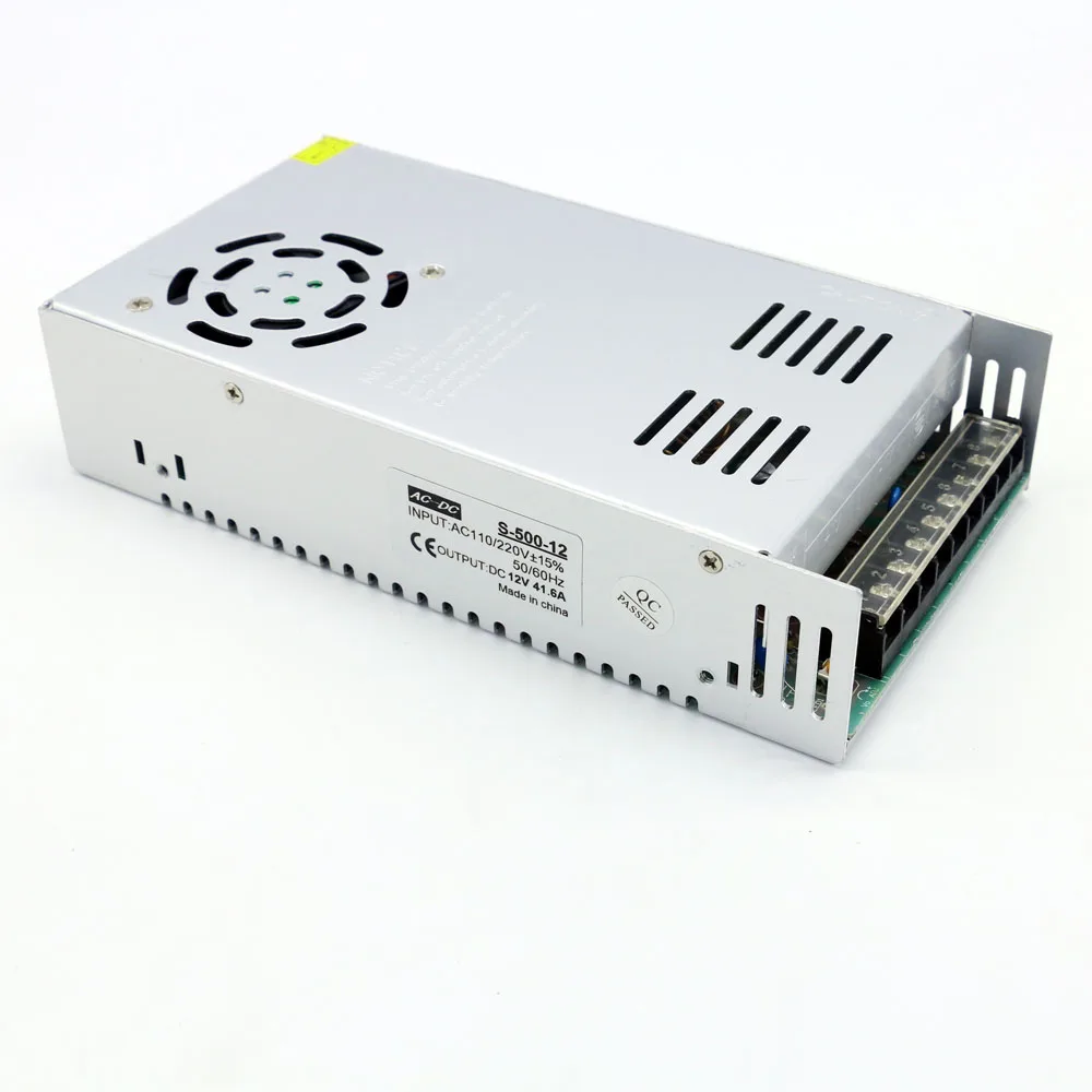 Buy Led Power Supply Adapter 500W Constant Voltage 12V