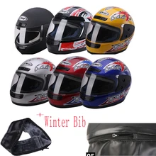 Casco del motociclo di Inverno Caldo Pieno Viso Caschi Da Corsa Approvato Capacete Casco Casque Moto Casco di Alta qualità