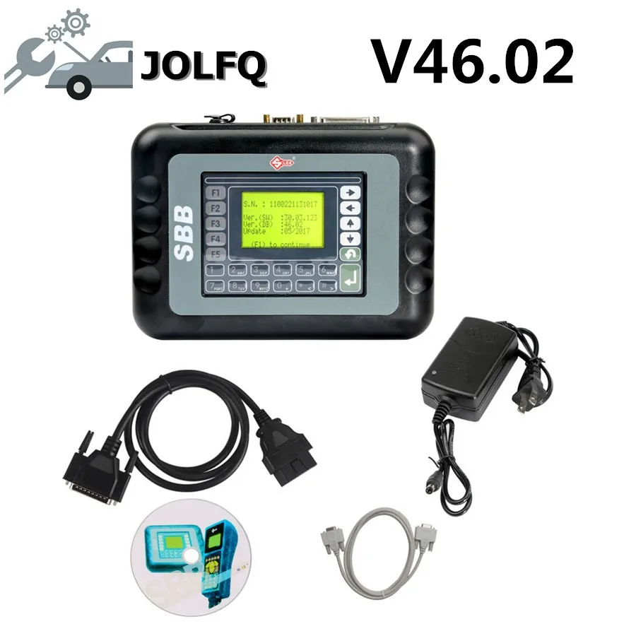 Лучший V46.02 SBB ПРОГРАММАТОР для автомобильных ключей обновление Silca V33.02