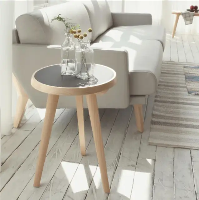 Designers Nordic Sofa Side A Few Corner Round Tables Living Designers Nordic Sofa Side A Few Corner Round Tables Living Room Coffee Table Small