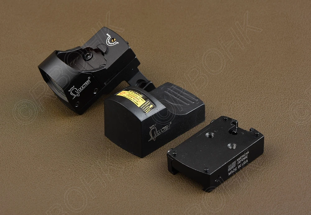 

Hunting shooting docter 1x red dot sight scope and acgo scope base aluminium M7830 M3947