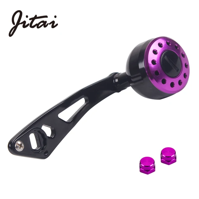 Special Offers JITAI DIY Metal CNC Fishing Reel Single Handle Aluminum Alloy Strong Durable Rocker For Abu Daiwa Shimano Water Drop Wheels Coil Special Offers JITAI DIY Metal CNC Fishing Reel Single Handle Aluminum Alloy Strong Durable Rocker For Abu Daiwa Shimano Water Drop Wheels Coil