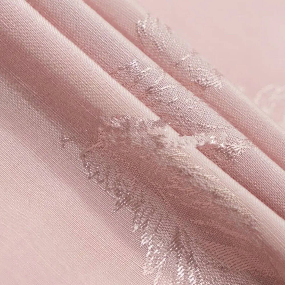 

feather jacquard Tencel Linen fabric half meter esaapron15