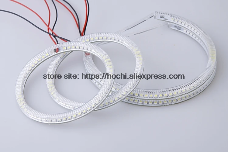 HochiTech SMD белый светодиодный глаза ангела 2000LM 12 В halo Кольцо Комплект Дневной