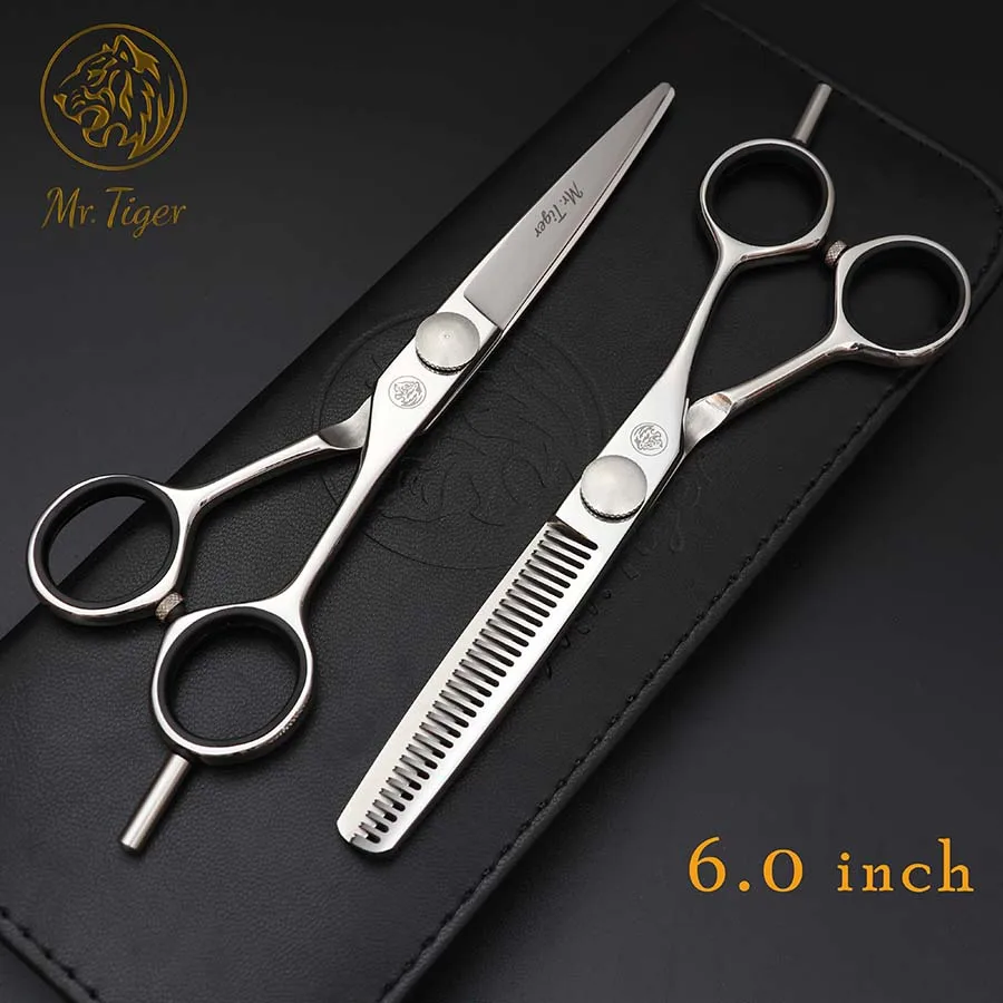 

5.5/6.0 440C Professional Hair Scissors Hairdressing Scissors Hair Cutting Scissors Barber Scissors Thinning Shears Hairdresser