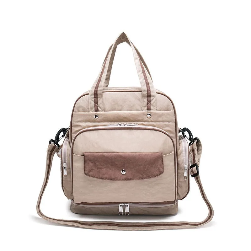 323619cm Fashion Baby Diaper Bag Backpack Tote Messenger Baby Bag Organizer Stroller Bag For Mom Dot Waterproof Maternity Bags (16)