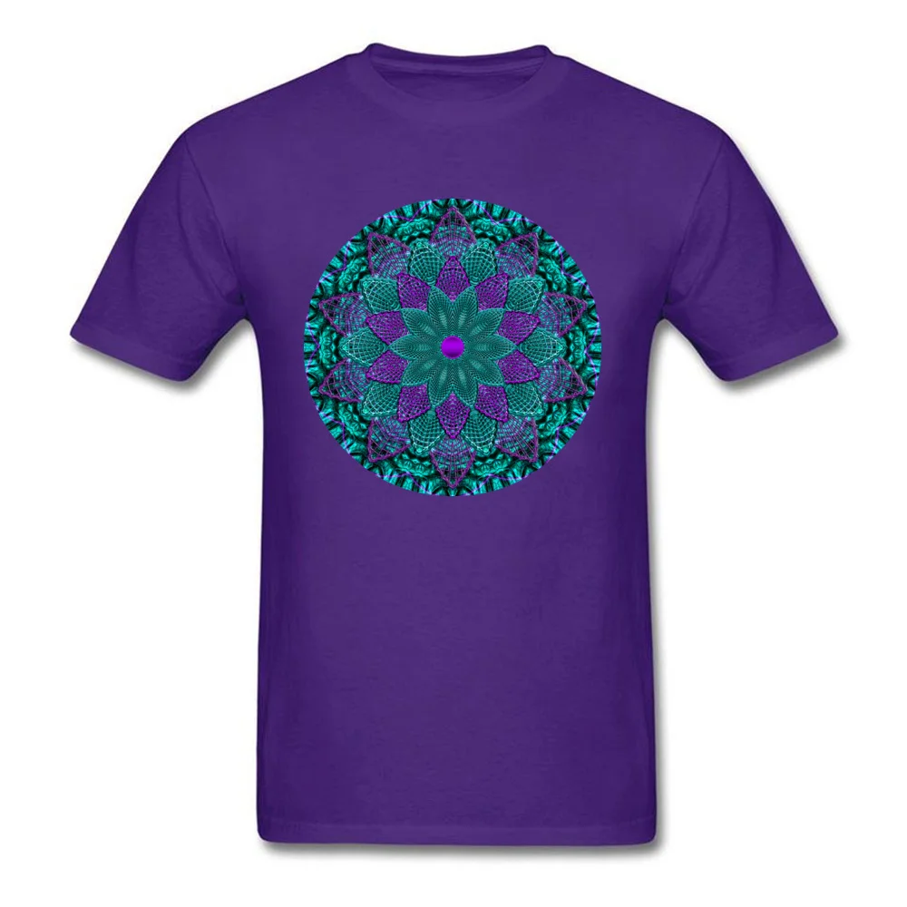 MANDALA DESIGN T SHIRT 241_purple