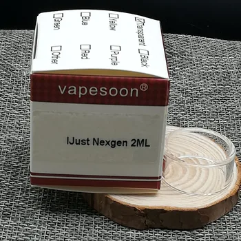 

3pcs/lot VapeSoon Replacement Glass Tube For IJUST Nexgen 2ML / 5ML Atomizer Clear Glass Tube